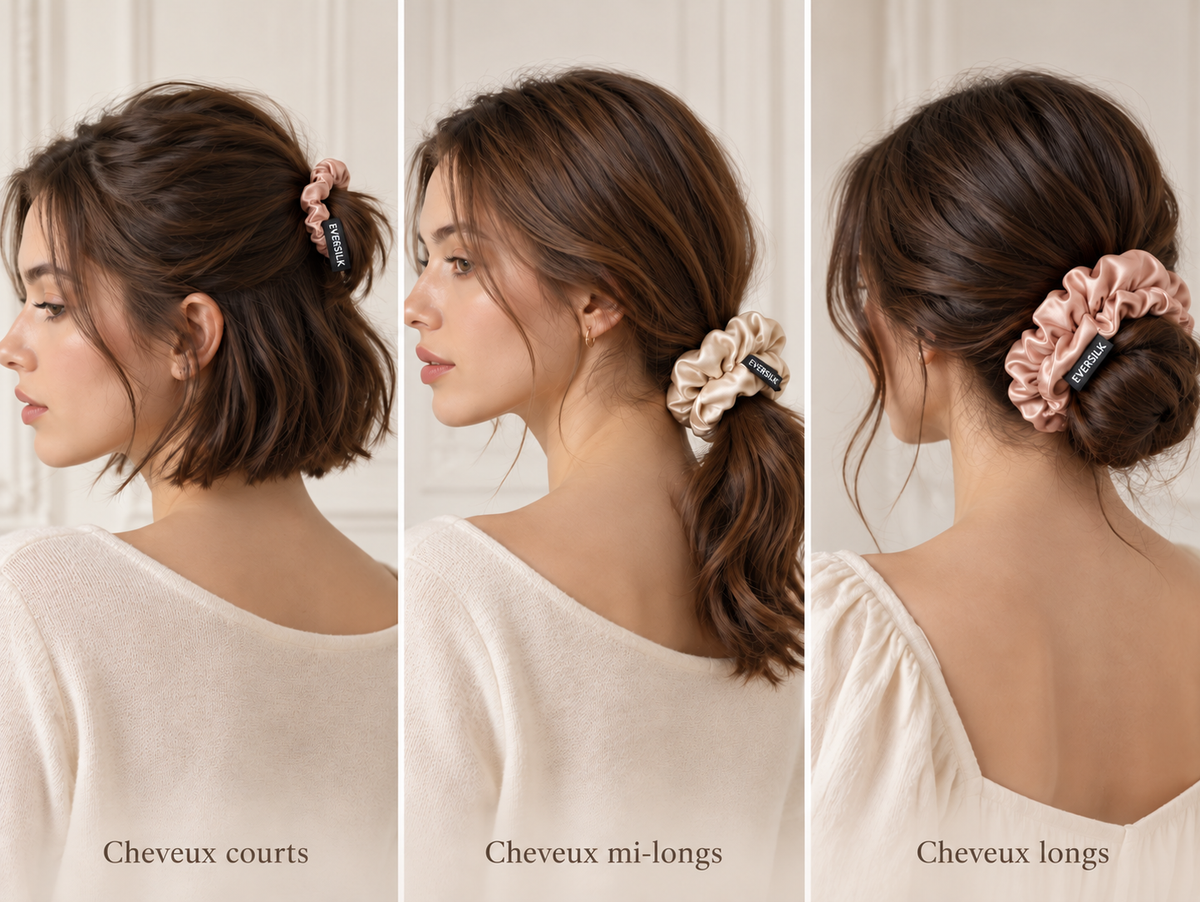 Coiffure avec chouchou : 7 idées selon votre longueur