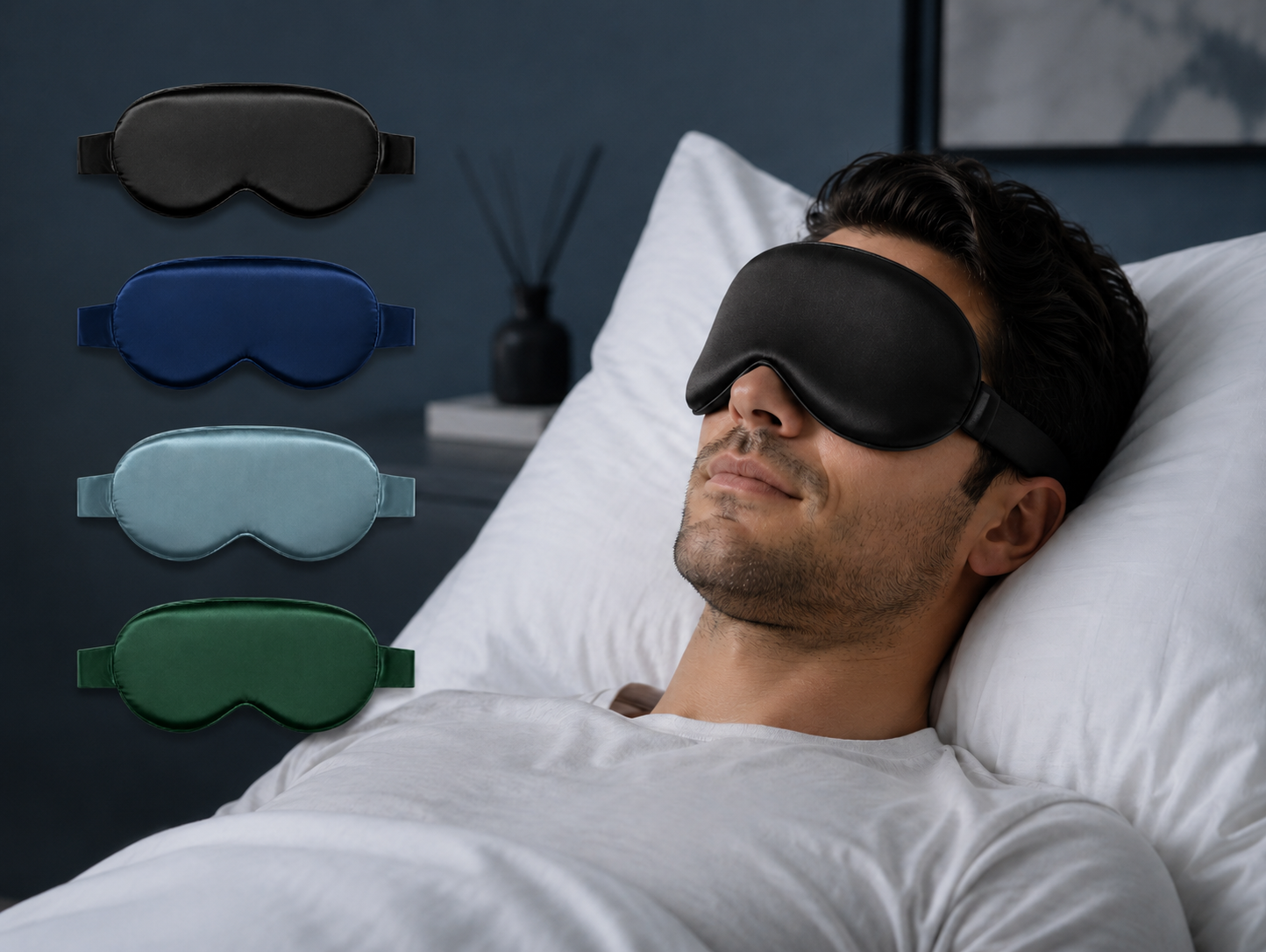 Masque de nuit pour homme : guide pour dormir et voyager