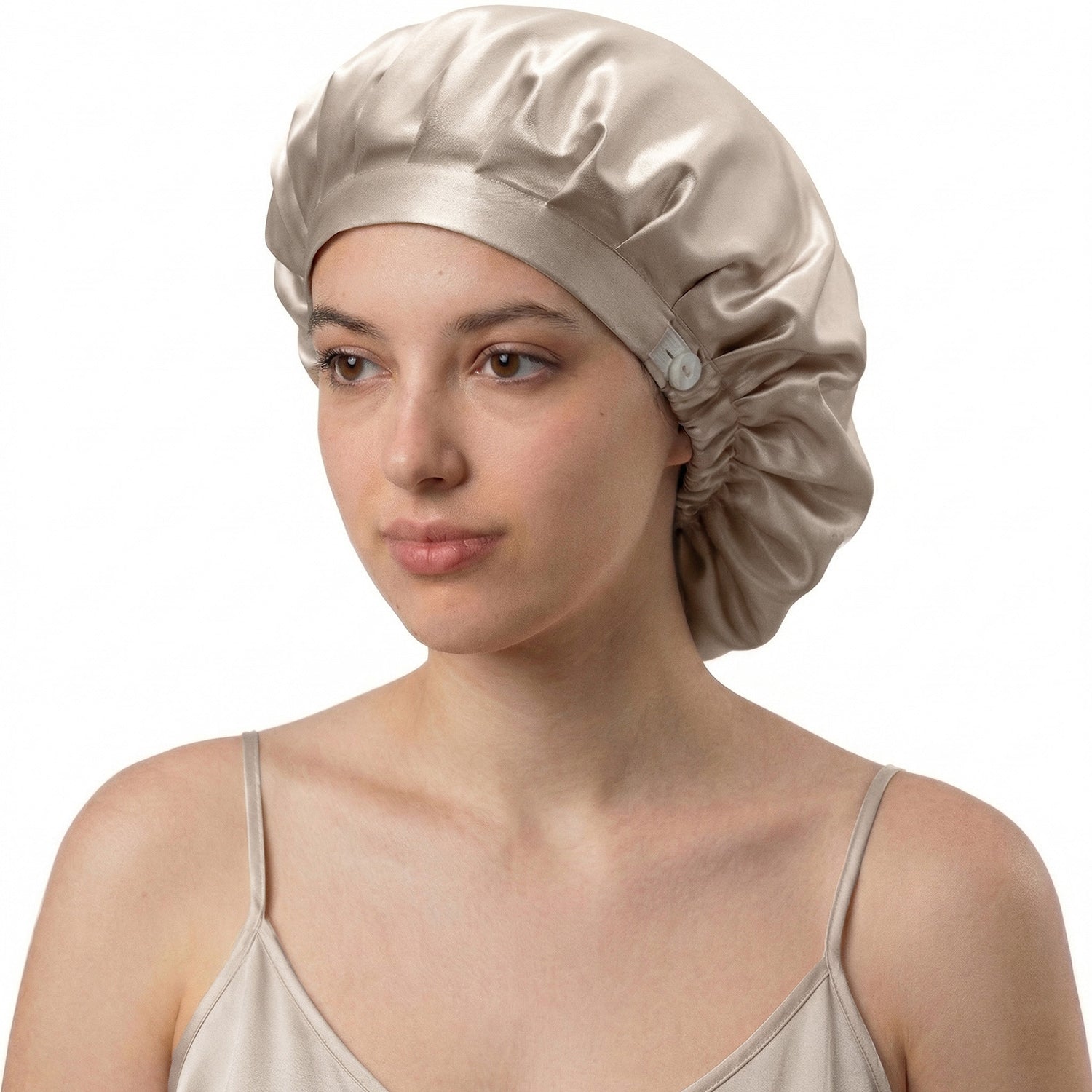 Bonnet de nuit Eversilk – Beige