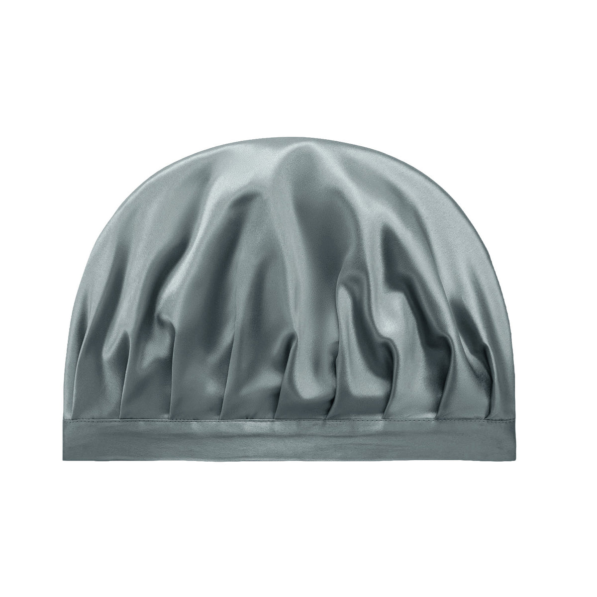 Bonnet de nuit en soie – Bleu Windward