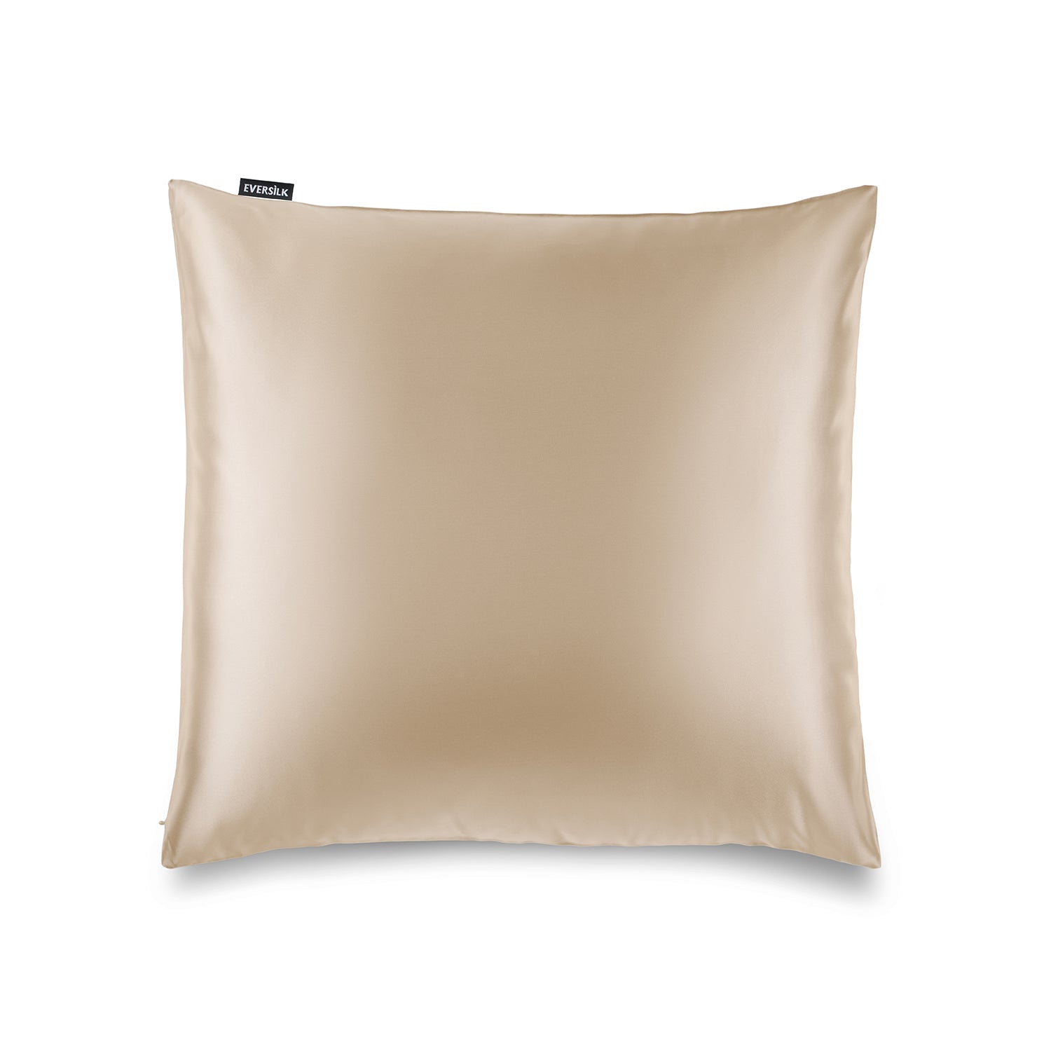 Taie d'oreiller 100% pure soie de mûrier - Champagne - Euro - EVERSILK.fr