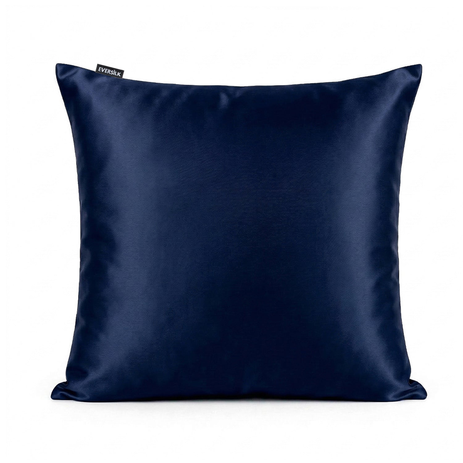 Taie d'oreiller 100% pure soie de mûrier - Bleu Marine - Euro - EVERSILK.fr