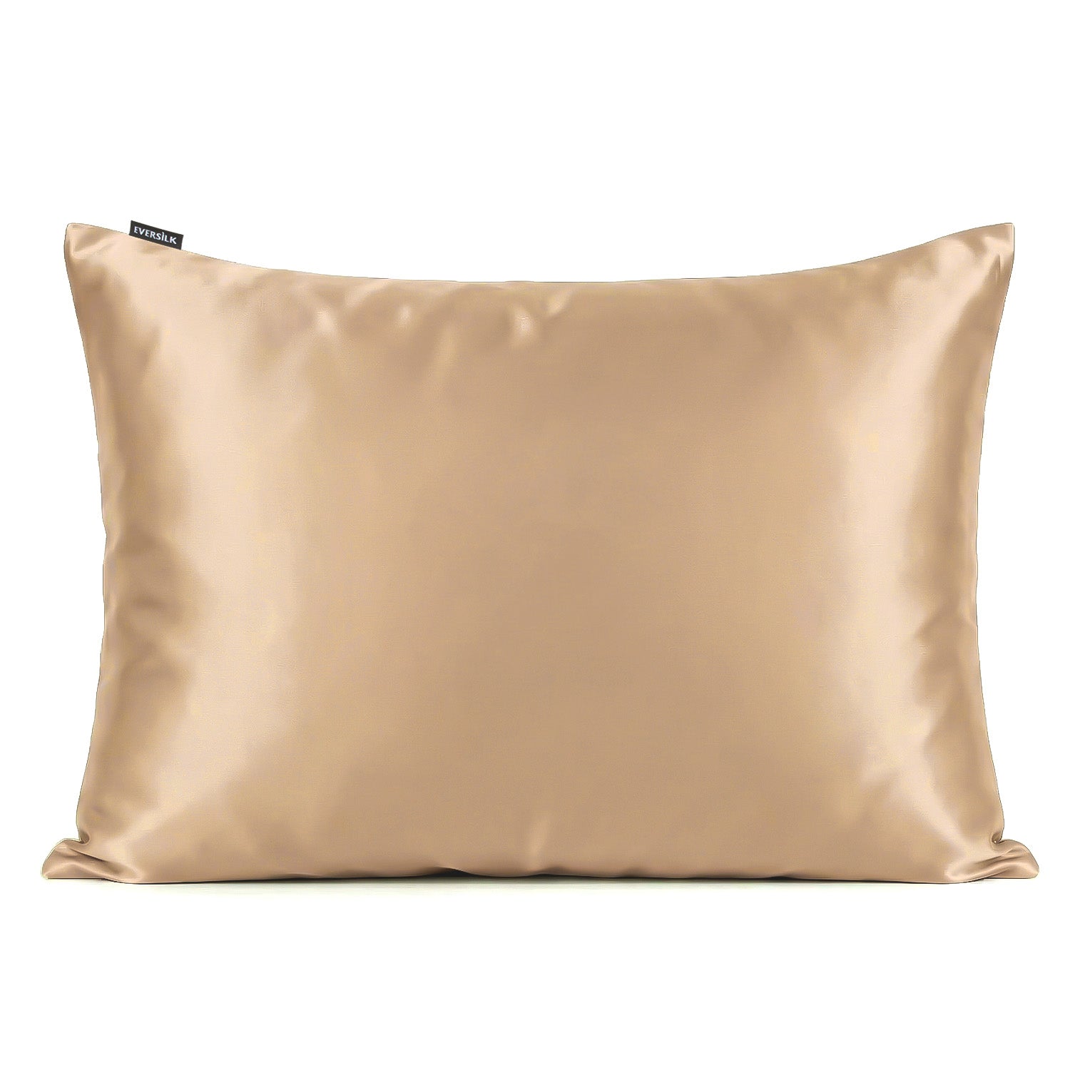 Taie d'oreiller 100% pure soie de mûrier - Beige - Rectangulaire - EVERSILK.fr