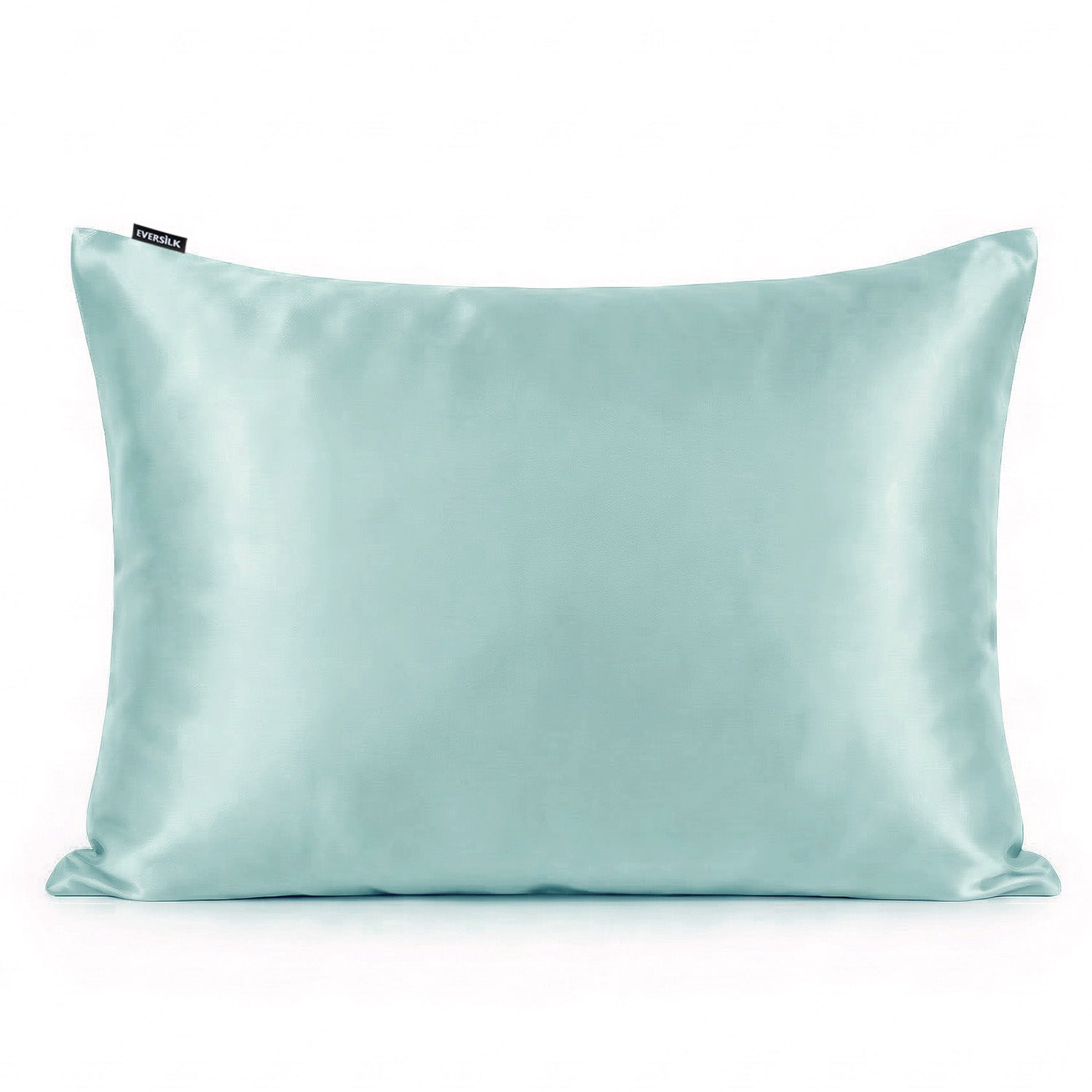 Taie d'oreiller 100% pure soie de mûrier - Vert D'eau - Rectangulaire - EVERSILK.fr