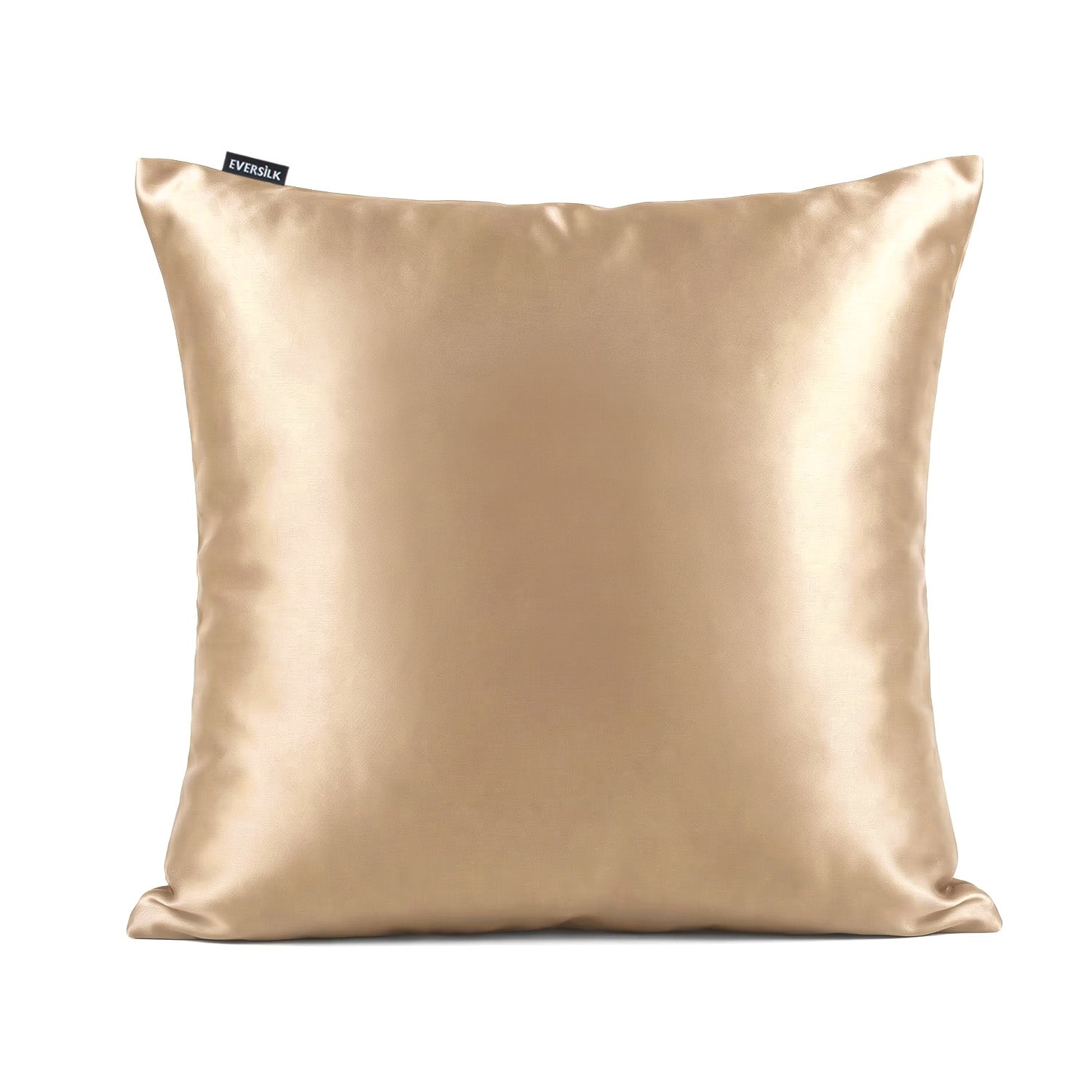 Taie d'oreiller 100% pure soie de mûrier - Beige - Euro - EVERSILK.fr