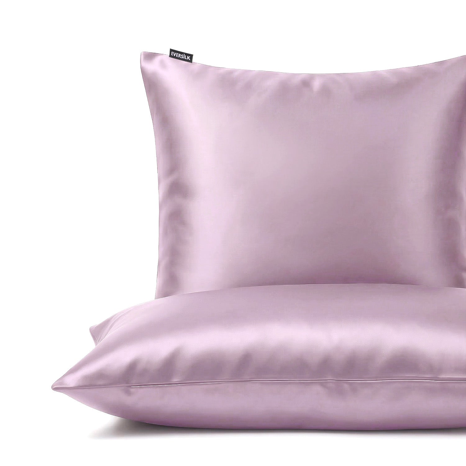 Taie d'oreiller 100% pure soie de mûrier - Lavande - Euro - EVERSILK.fr