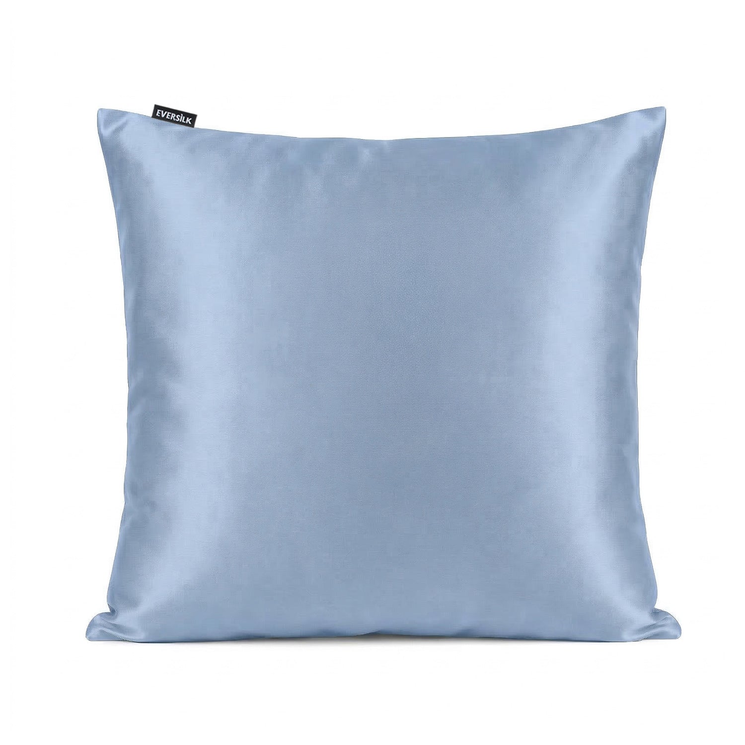 Taie d'oreiller 100% pure soie de mûrier - Bleu Pâle - Euro - EVERSILK.fr
