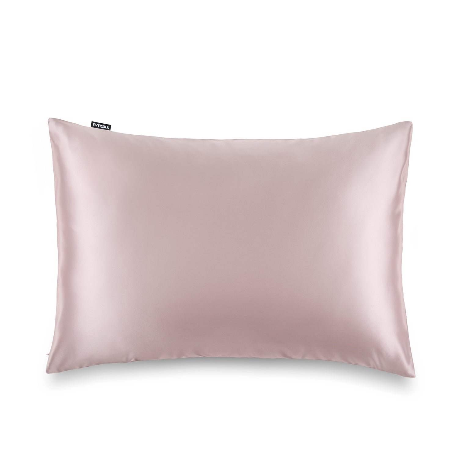 Taie d'oreiller 100% pure soie de mûrier - Rose - Rectangulaire - EVERSILK.fr