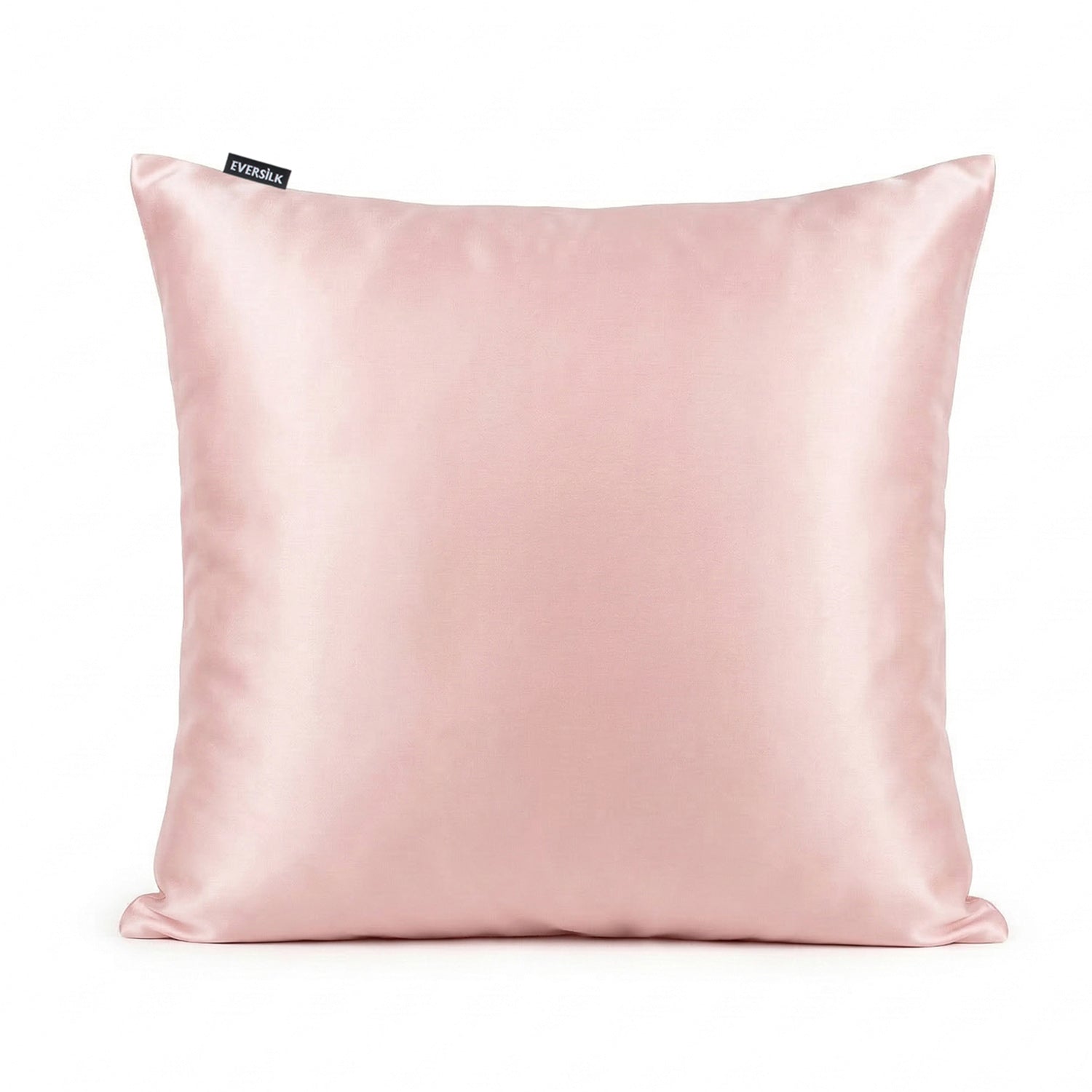 Taie d'oreiller 100% pure soie de mûrier - Rose - Euro - EVERSILK.fr