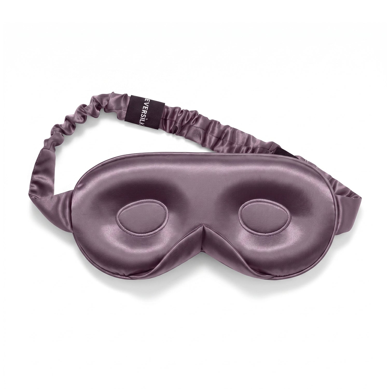 Masque de nuit en soie EVERSILK – Prune