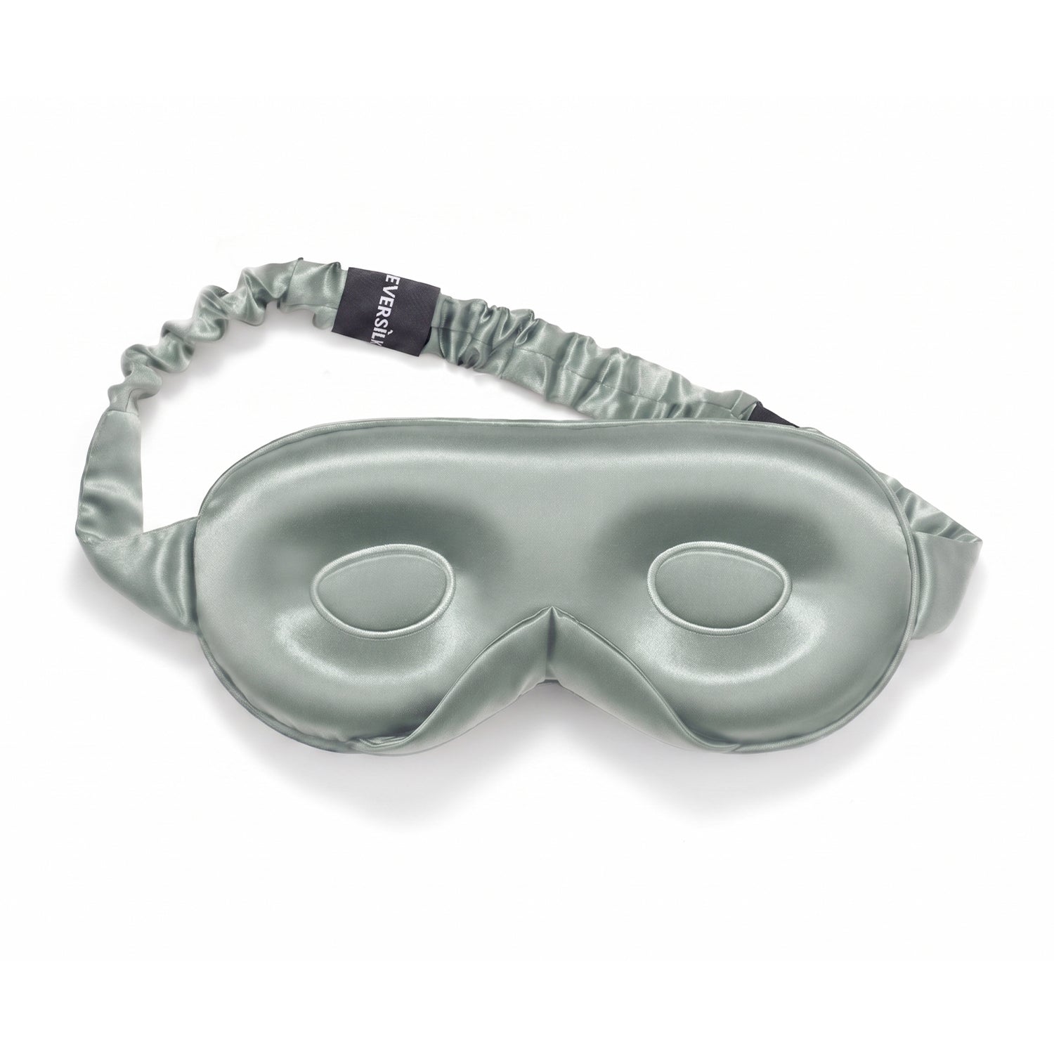 Masque de nuit en soie EVERSILK – Gris Ardoise
