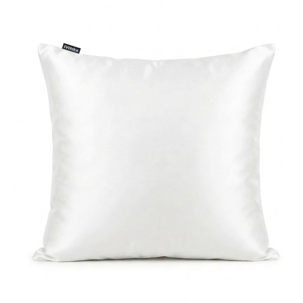 Taie d'oreiller 100% pure soie de mûrier - Blanc - Euro - EVERSILK.fr