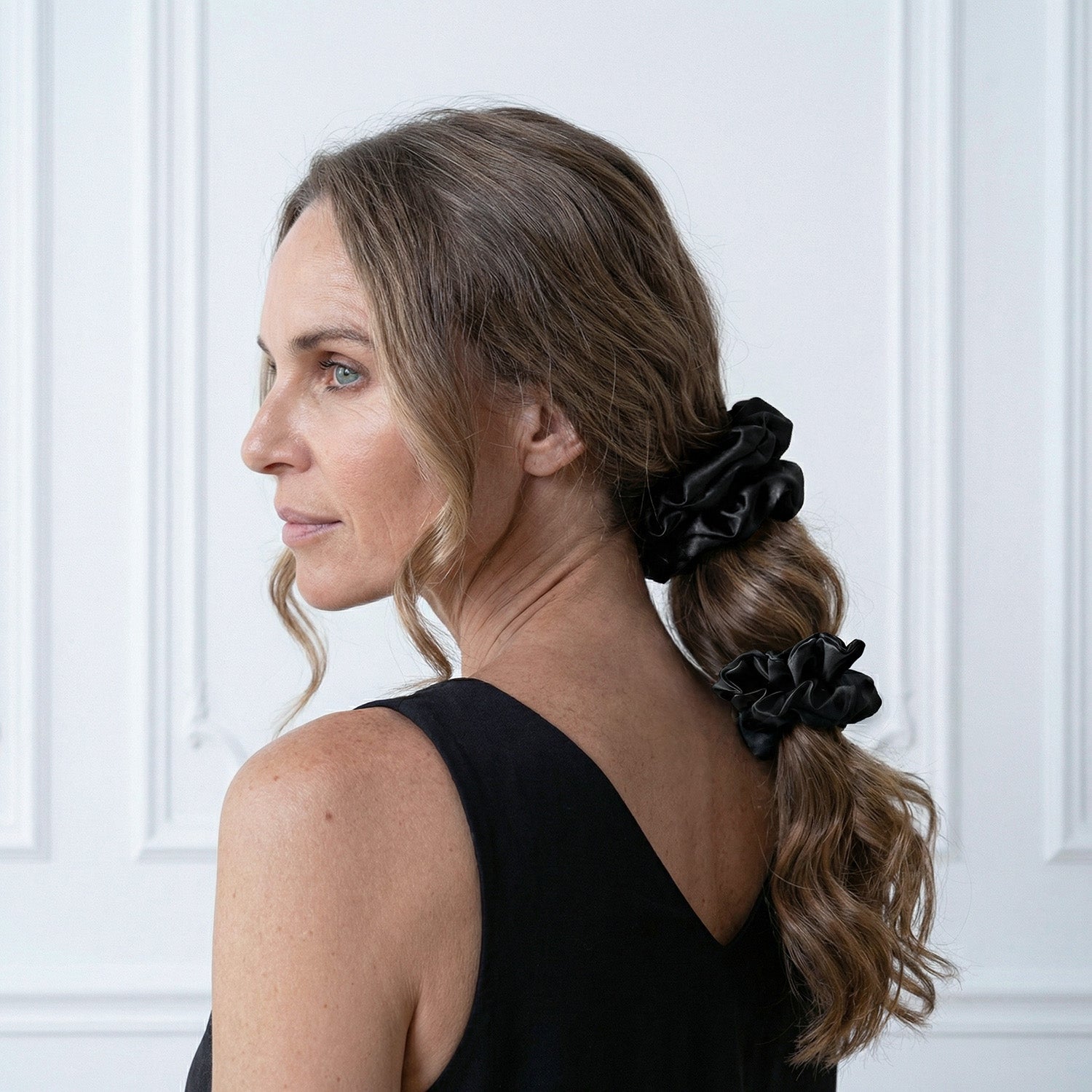 Trio de chouchous - Noir - EVERSILK.fr