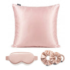 Coffret Signature EVERSILK — Taie d’oreiller + Masque de nuit + Chouchou - Rose