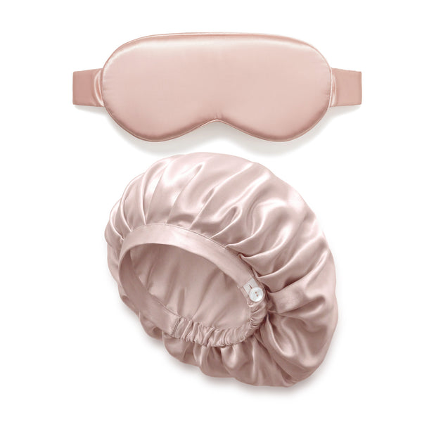 Duo Masque & Bonnet – Rose