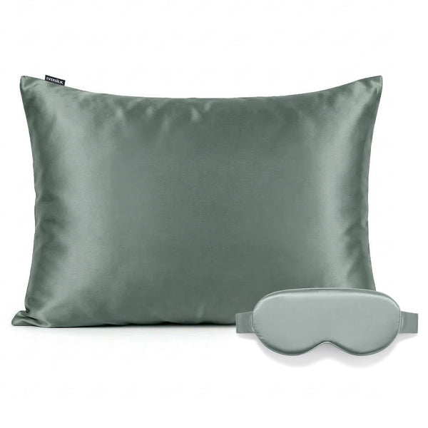 Duo Taie & Masque - Gris Ardoise