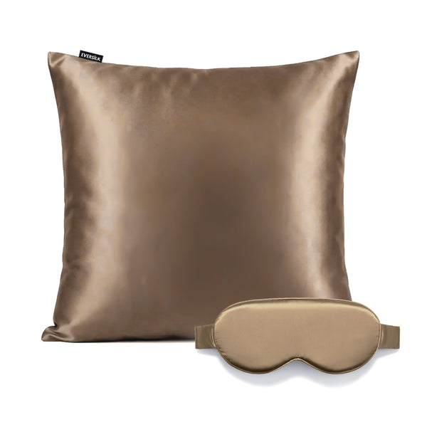 Duo Taie & Masque - Taupe