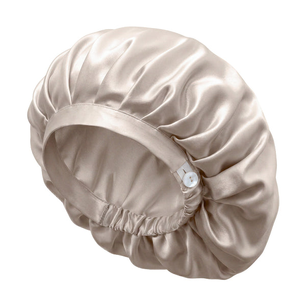 Bonnet de nuit Eversilk – Beige - EVERSILK.fr