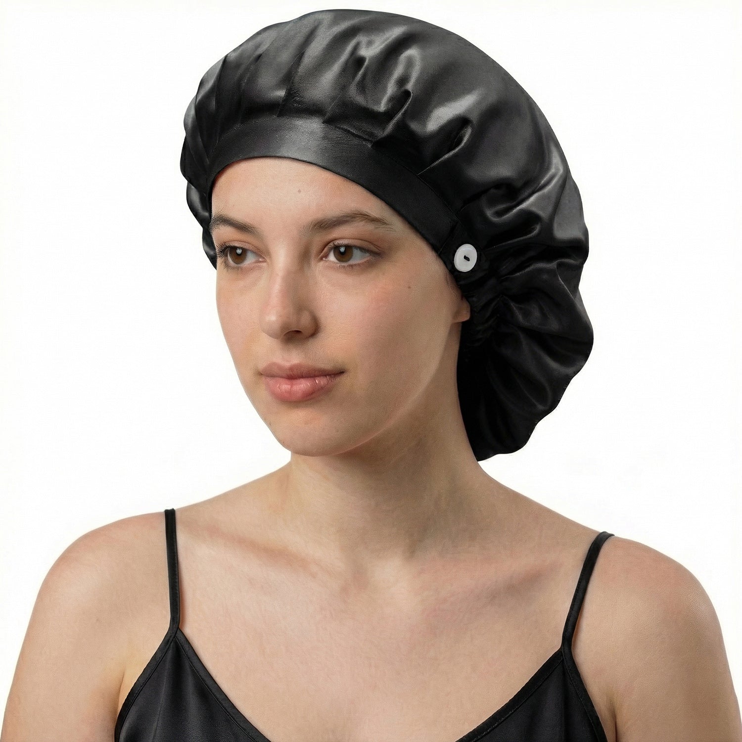 Bonnet de nuit Eversilk – Noir