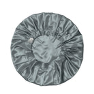 Bonnet de nuit en soie – Bleu Windward