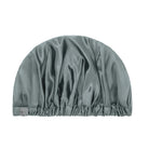 Bonnet de nuit en soie – Bleu Windward