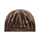 Bonnet de nuit en soie – Chocolat