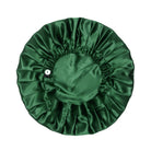 Bonnet de nuit en soie – Vert Foncé