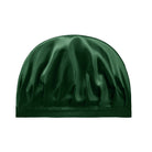 Bonnet de nuit en soie – Vert Foncé