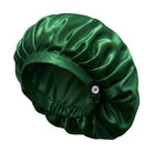 Bonnet de nuit en soie – Vert Foncé