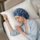 Bonnet de nuit Eversilk – Marine