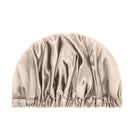 Bonnet de nuit en soie – Sable