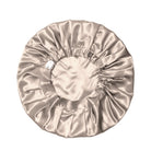 Bonnet de nuit en soie – Sable