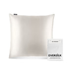 Taie d'oreiller 100% pure soie de mûrier - Blanc - Euro - EVERSILK.fr