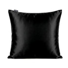 Taie d'oreiller 100% pure soie de mûrier - Noir - Euro - EVERSILK.fr
