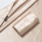 Taie d'oreiller 100% pure soie de mûrier - Champagne - Rectangulaire - EVERSILK.fr