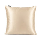 Taie d'oreiller 100% pure soie de mûrier - Champagne - Euro - EVERSILK.fr