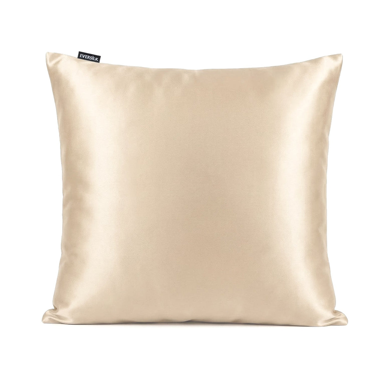 Taie d'oreiller 100% pure soie de mûrier - Champagne - Euro - EVERSILK.fr