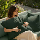 Taie d'oreiller 100% pure soie de mûrier - Vert Foncé - Rectangulaire - EVERSILK.fr