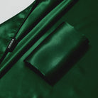 Taie d'oreiller 100% pure soie de mûrier - Vert Foncé - Euro - EVERSILK.fr