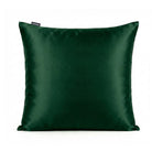 Taie d'oreiller 100% pure soie de mûrier - Vert Foncé - Euro - EVERSILK.fr