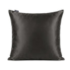 Taie d'oreiller 100% pure soie de mûrier - Gris Foncé - Euro - EVERSILK.fr