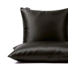 Taie d'oreiller 100% pure soie de mûrier - Gris Foncé - Euro - EVERSILK.fr