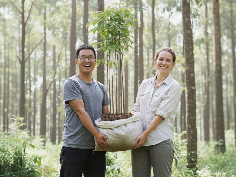 UNE COMMANDE PASSÉE, UN ARBRE PLANTÉ