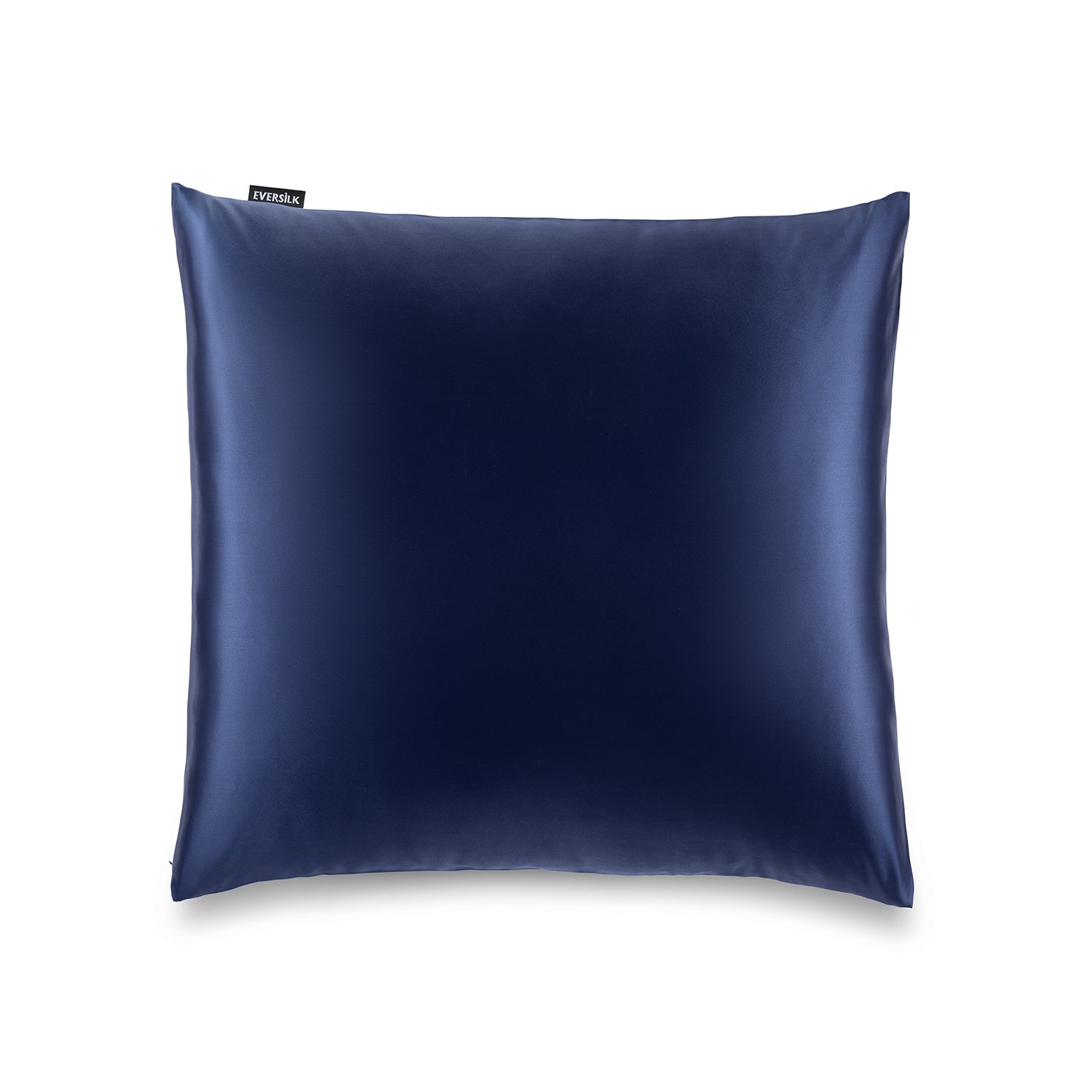 Taie d'oreiller 100% pure soie de mûrier - Bleu Marine - Euro - EVERSILK.fr