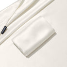 Taie d'oreiller 100% pure soie de mûrier Blanc