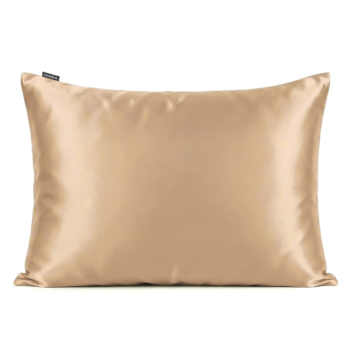 Taie d'oreiller 100% pure soie de mûrier - Beige - Rectangulaire - EVERSILK.fr