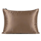Taie d'oreiller 100% pure soie de mûrier - Taupe Clair - Rectangulaire - EVERSILK.fr