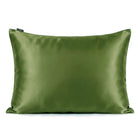 Taie d'oreiller 100% pure soie de mûrier - Olive - Rectangulaire - EVERSILK.fr