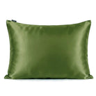 Taie d'oreiller 100% pure soie de mûrier - Olive - Rectangulaire - EVERSILK.fr