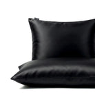 Taie d'oreiller 100% pure soie de mûrier - Noir - Rectangulaire - EVERSILK.fr